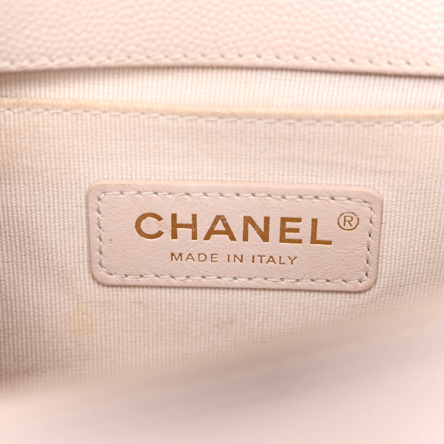 Chanel Caviar Chevron Quilted Small Boy Flap Light Pink 6 of 9