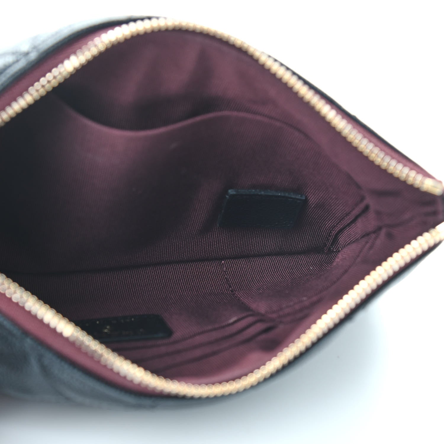 Chanel Caviar Quilted Small Pouch Black 5 of 7