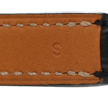 Hermes Box Rivale Double Tour Bracelet S Black 6 of 7