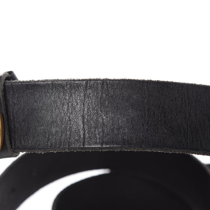Gucci Faded Calfskin Double G 40mm Belt 100 40 Black 8 of 8