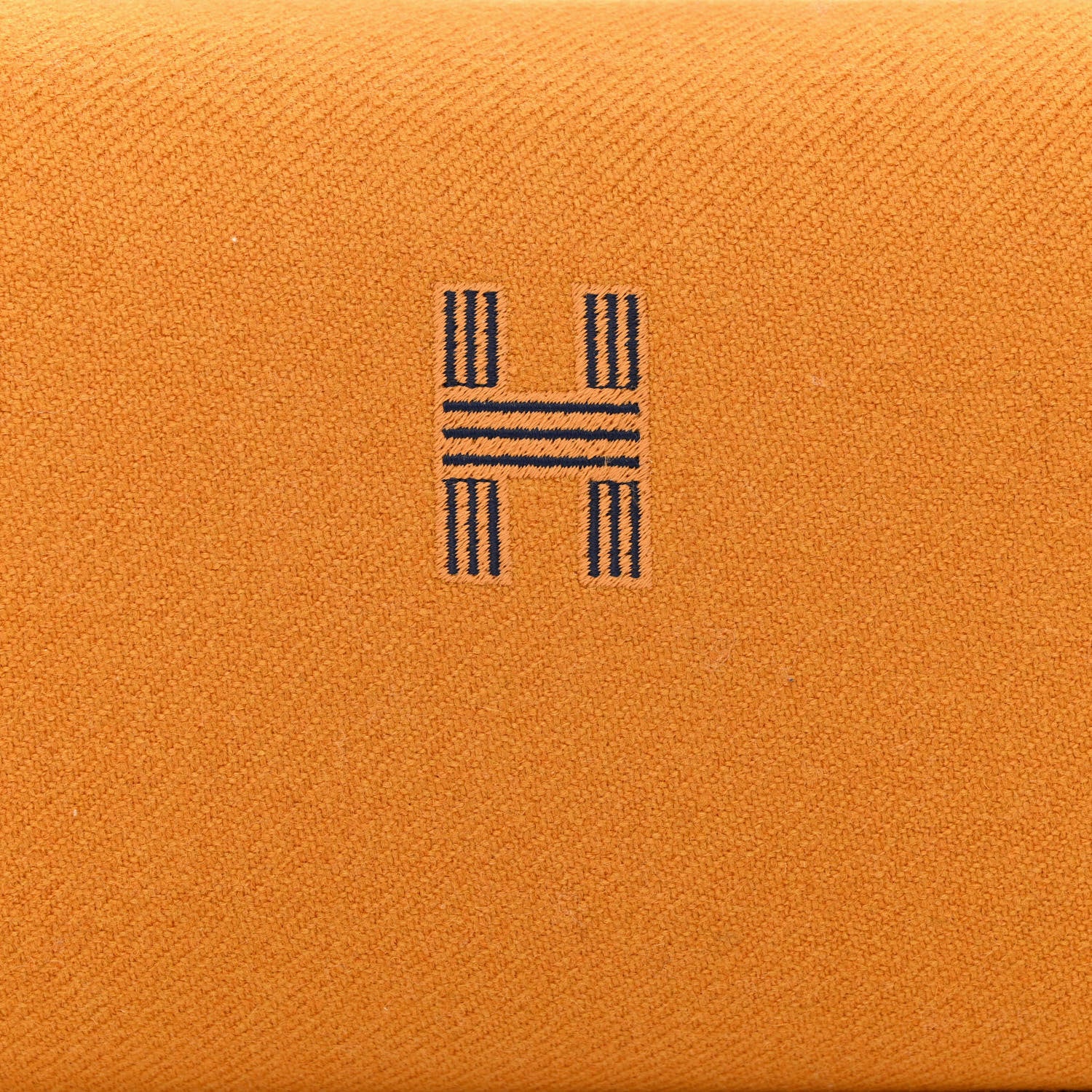 Hermes Wool Large Bride-A-Brac Pouch Coral Ocher Blue 7 of 12