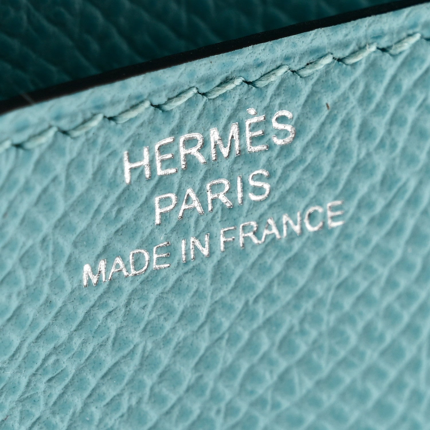 Hermes Epsom Constance Wallet To Go Bleu Atoll 7 of 12