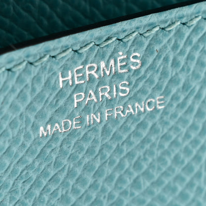 Hermes Epsom Constance Wallet To Go Bleu Atoll 7 of 12