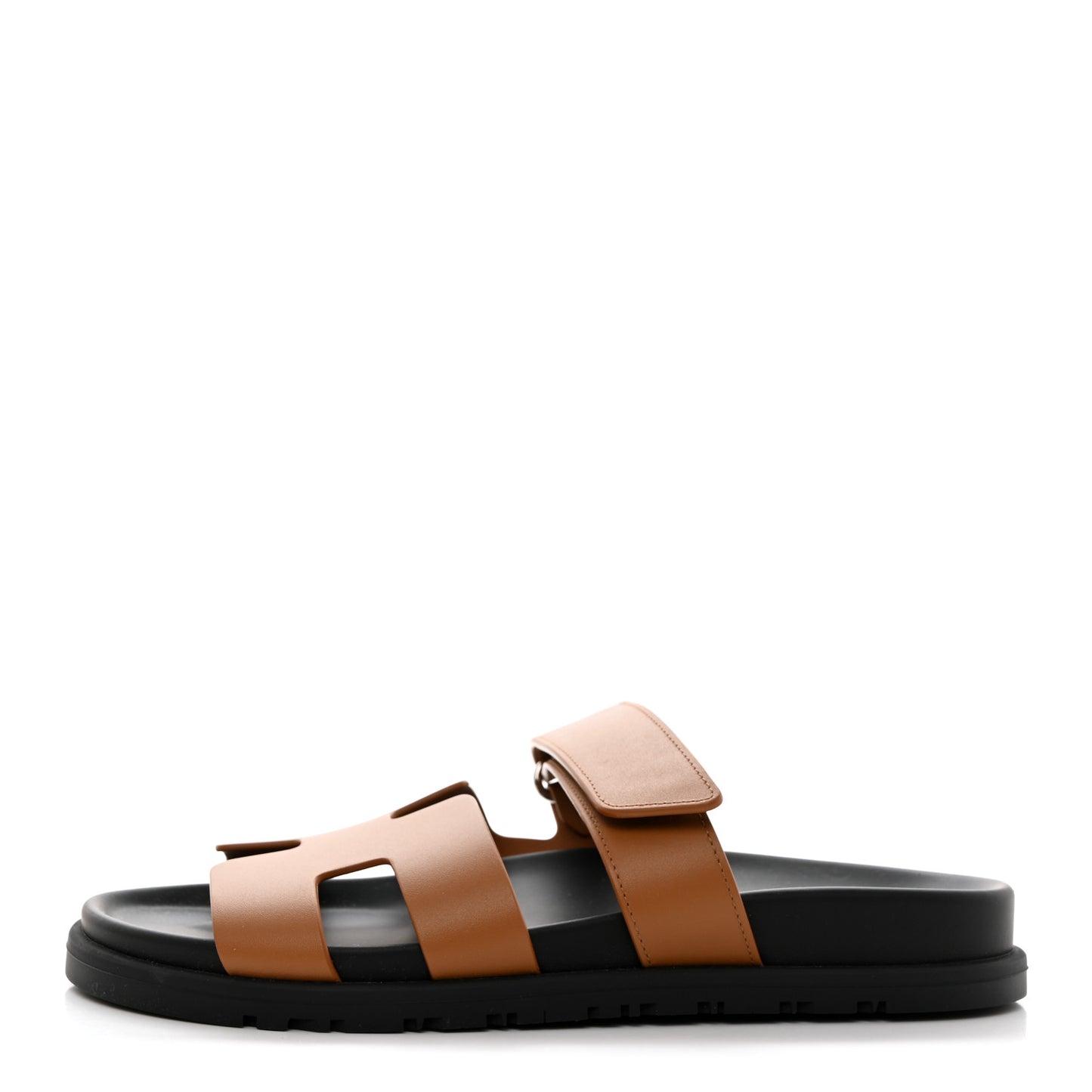 Calfskin Womens Chypre Sandals 37.5 Naturel