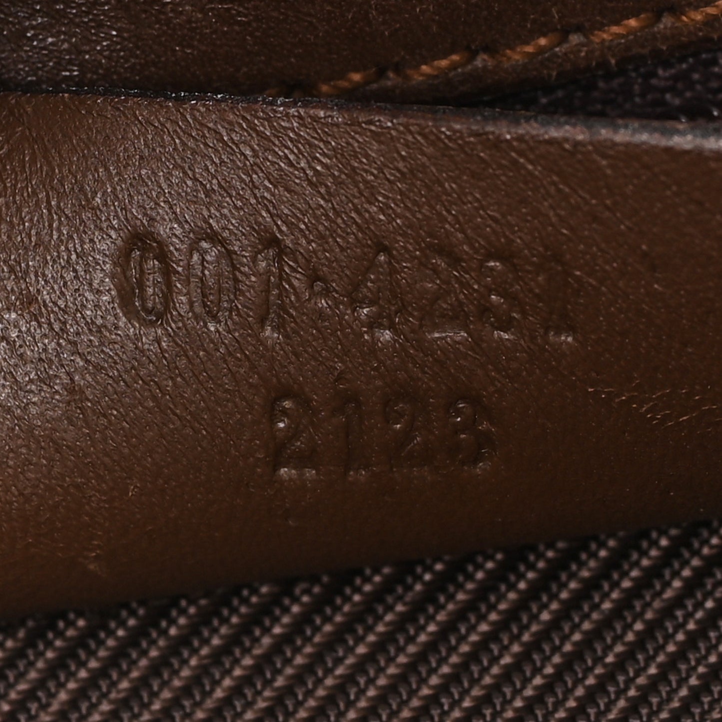 Monogram Hobo Dark Brown
