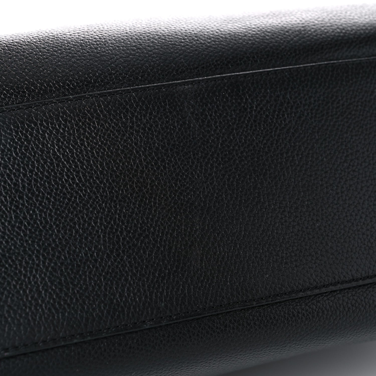 Chanel Calfskin Mademoiselle Lock Cerf Executive Shopper Tote Black 14 of 23