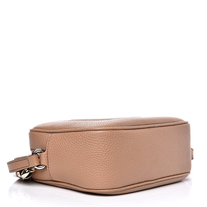 Gucci Pebbled Calfskin Small Soho Disco Bag Camelia 4 of 10