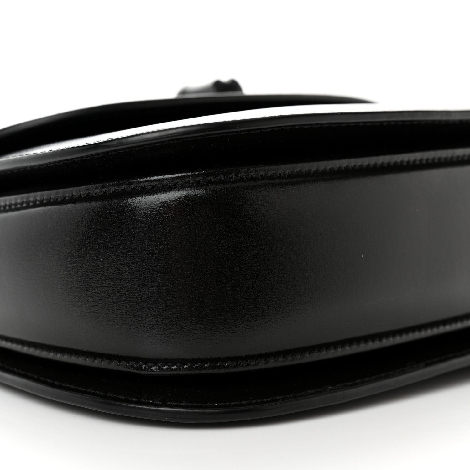 Gucci Boarded Dyana Lux Calfskin Monochrome 100 Centennial Music Small Bamboo 1947 Top Handle Bag Black 9 of 12