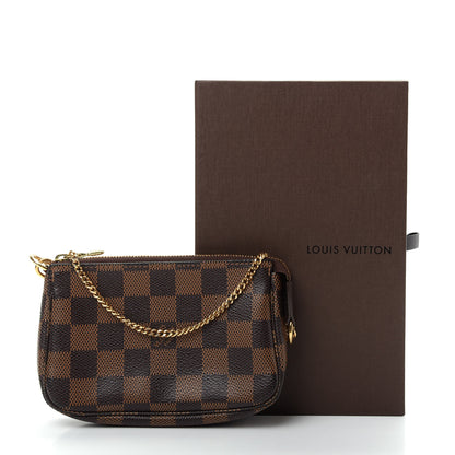 Louis Vuitton Damier Ebene Mini Pochette Accessories 8 of 8