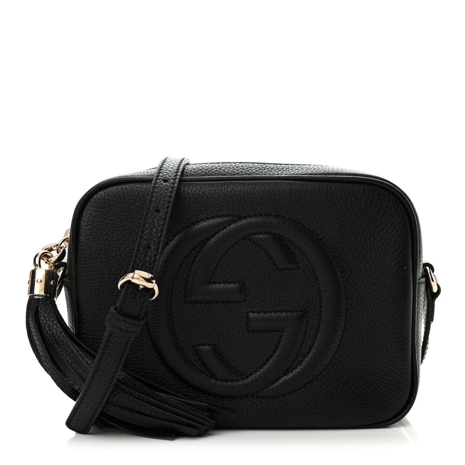 Gucci Pebbled Calfskin Small Soho Disco Bag Black 1 of 10