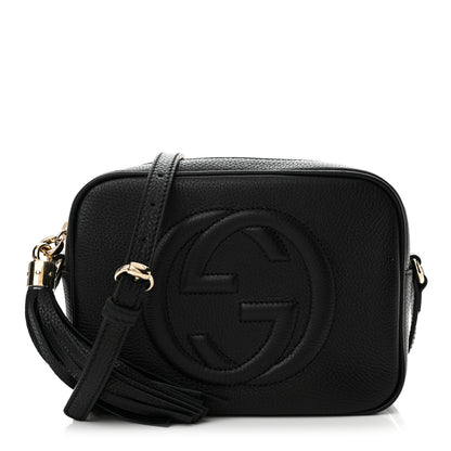 Gucci Pebbled Calfskin Small Soho Disco Bag Black 1 of 10