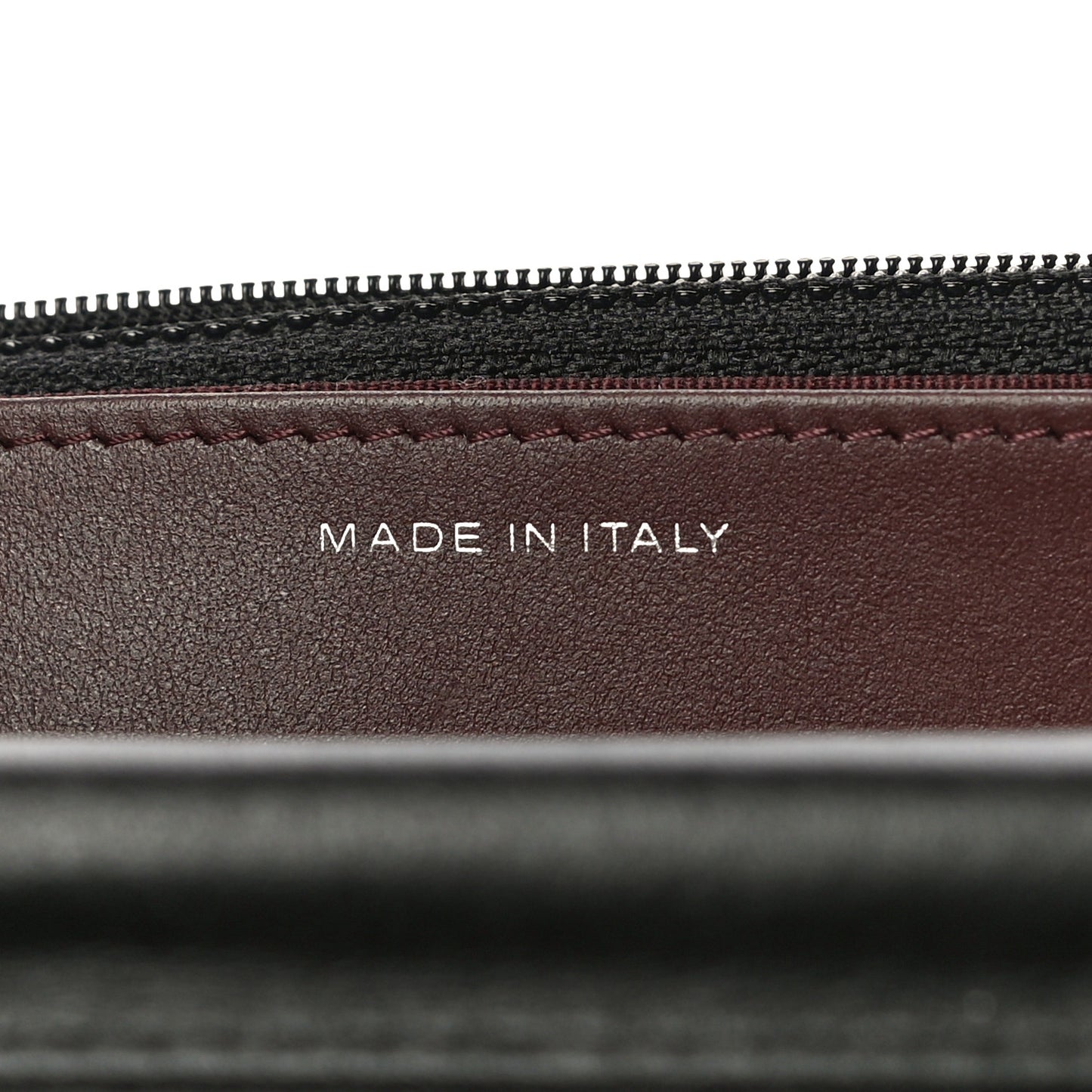 Aged Calfskin Quilted Reissue Wallet On Chain WOC Black