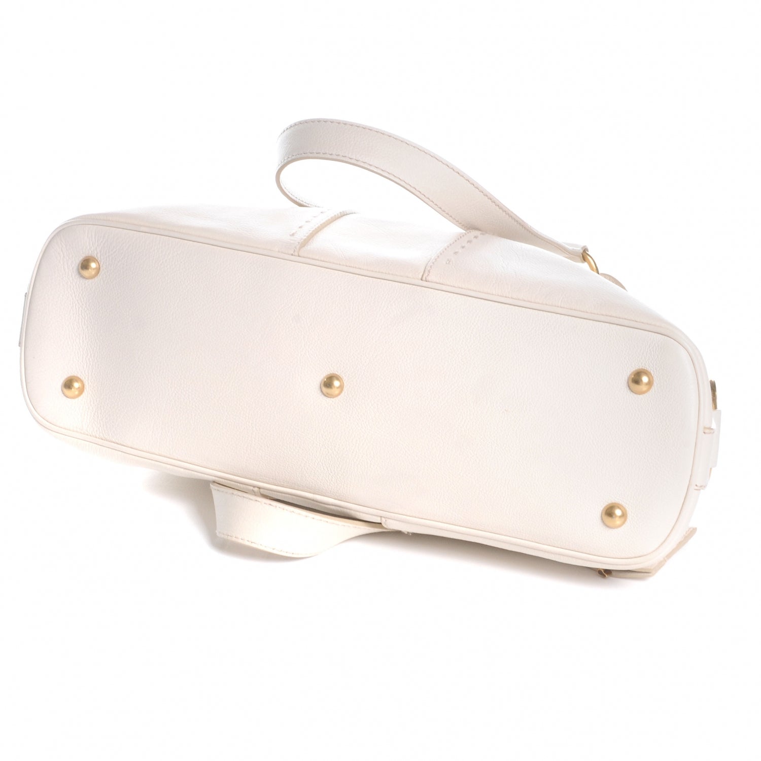 Saint Laurent Leather Medium Muse Ivory 4 of 9