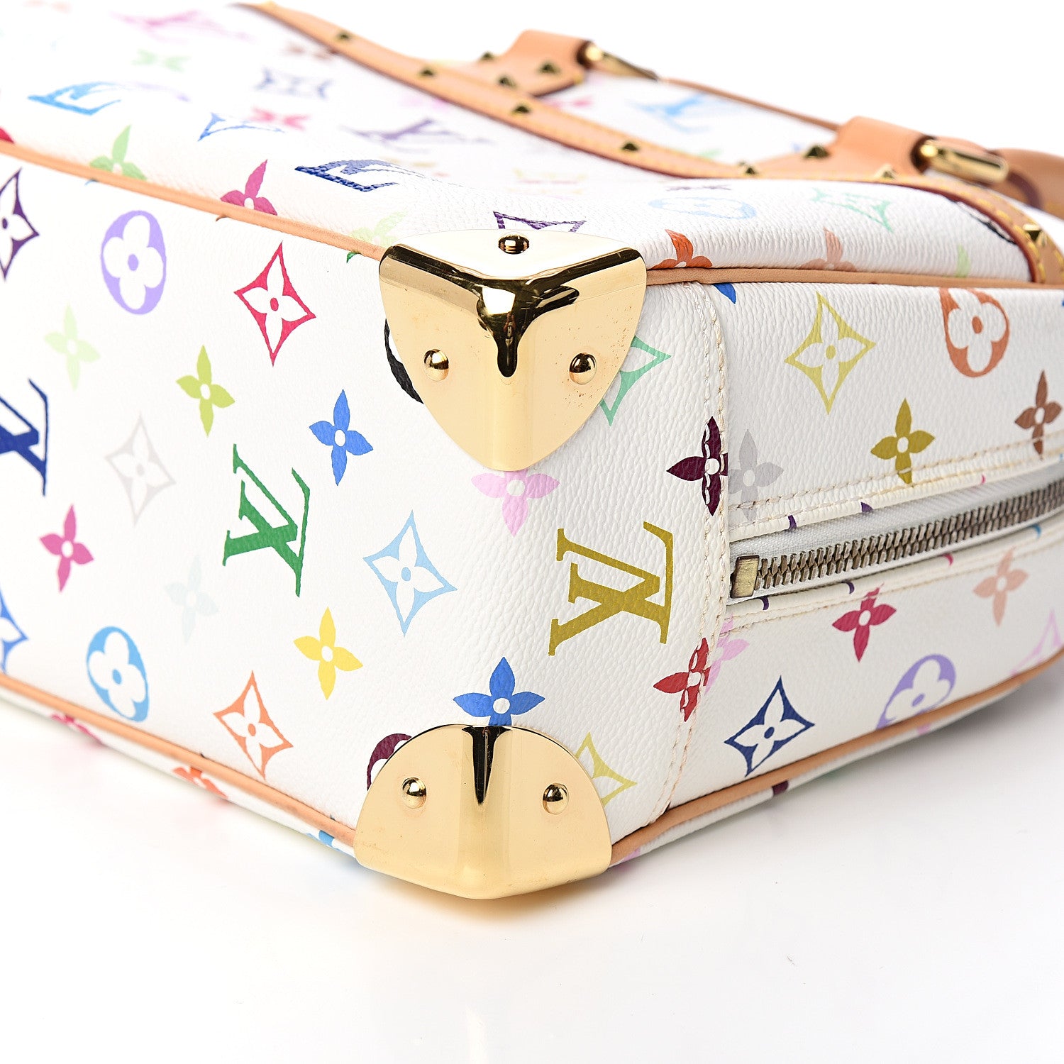 Louis Vuitton Monogram Multicolor Trouville White 7 of 8