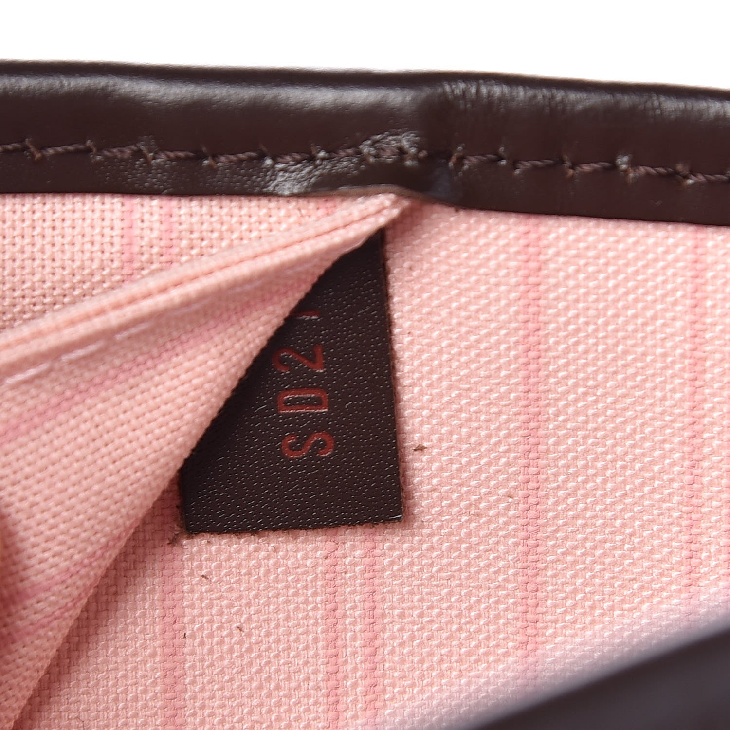 Louis Vuitton Damier Ebene Neo Neverfull MM Rose Ballerine 9 of 12