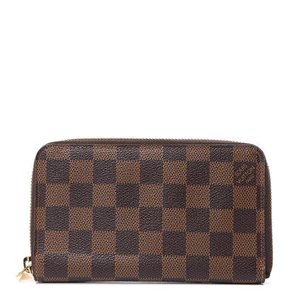 Louis Vuitton Damier Ebene Zippy Compact Wallet 1 of 9