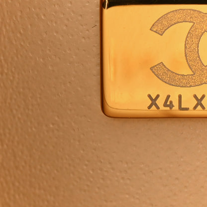 Chanel Caviar Quilted Medium Double Flap Beige Clair 7 of 11