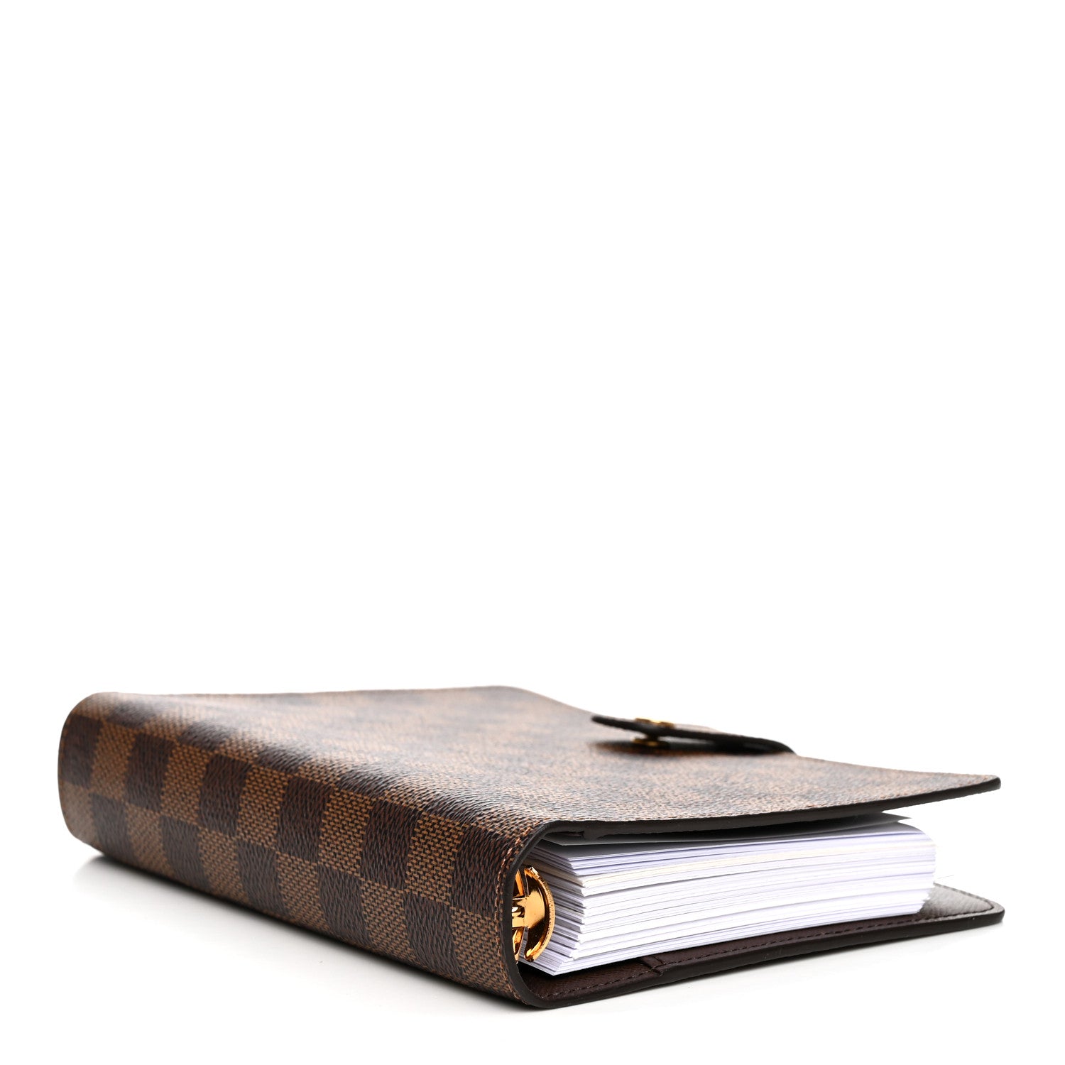 Louis Vuitton Damier Ebene Medium Ring Agenda Cover 4 of 6