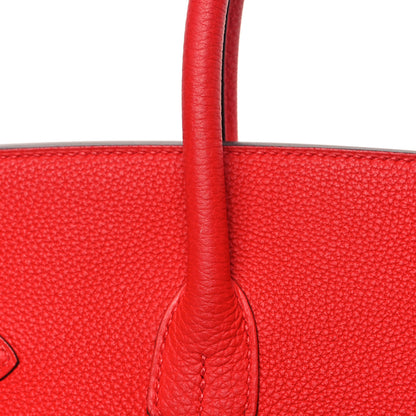 Hermes Togo Birkin 35 Rouge De Coeur 12 of 12