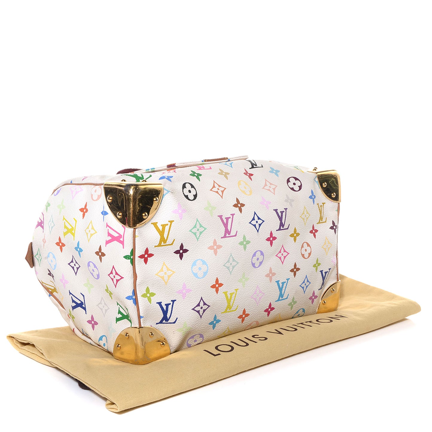 Monogram Multicolor Speedy 30 White
