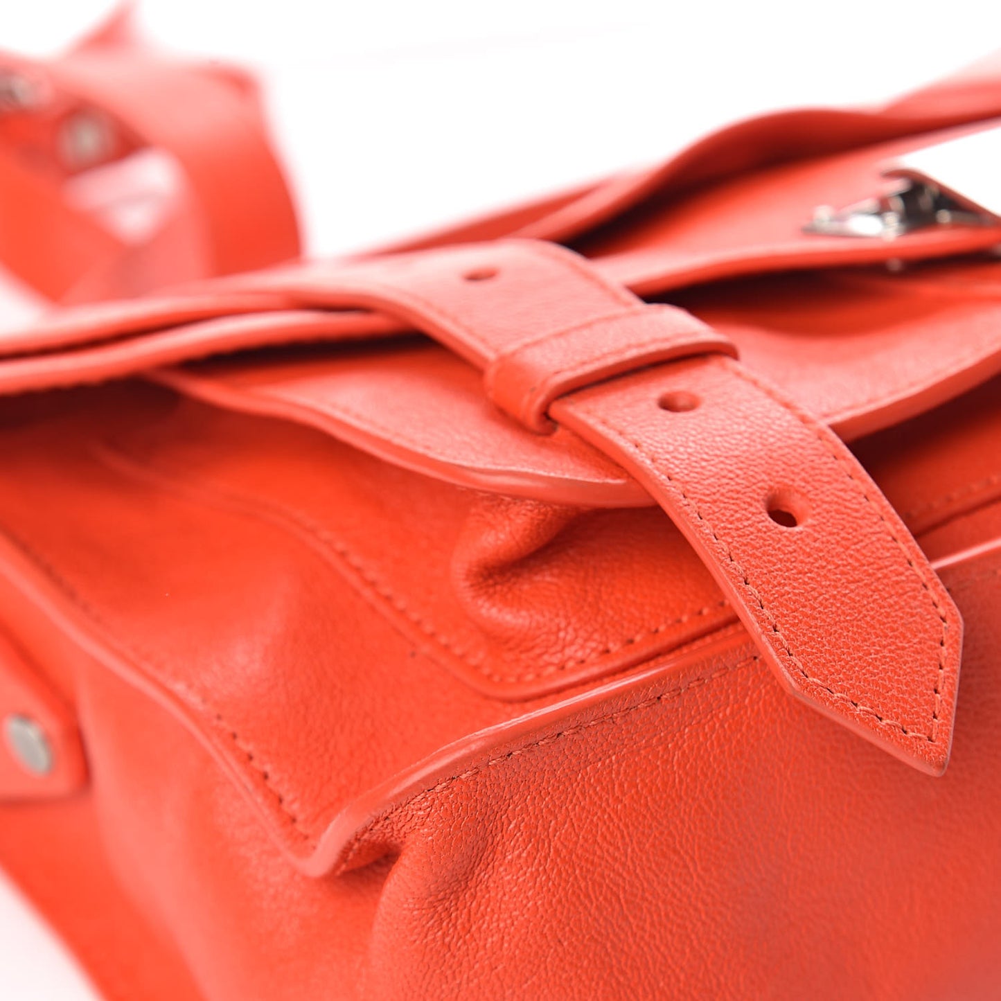 Lambskin Tiny PS1 Satchel Orange Pepper