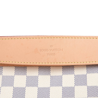 Louis Vuitton Damier Azur Delightful MM Rose Ballerine 10 of 12