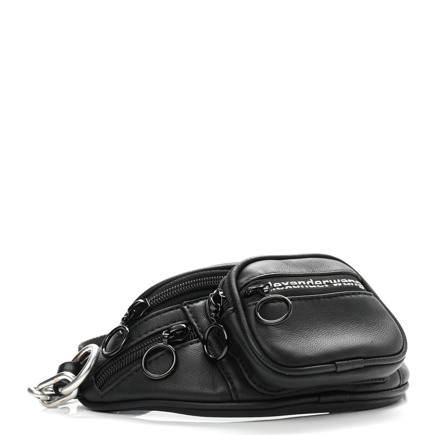Lambskin Attica Mini Belt Bag Black