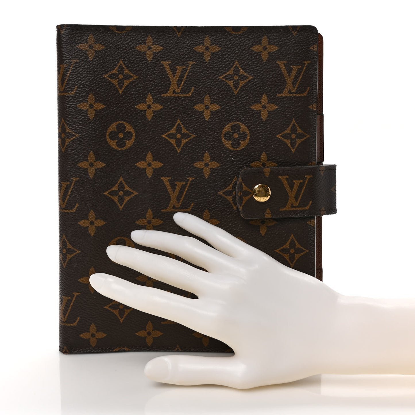 Monogram Large Ring Agenda Cover