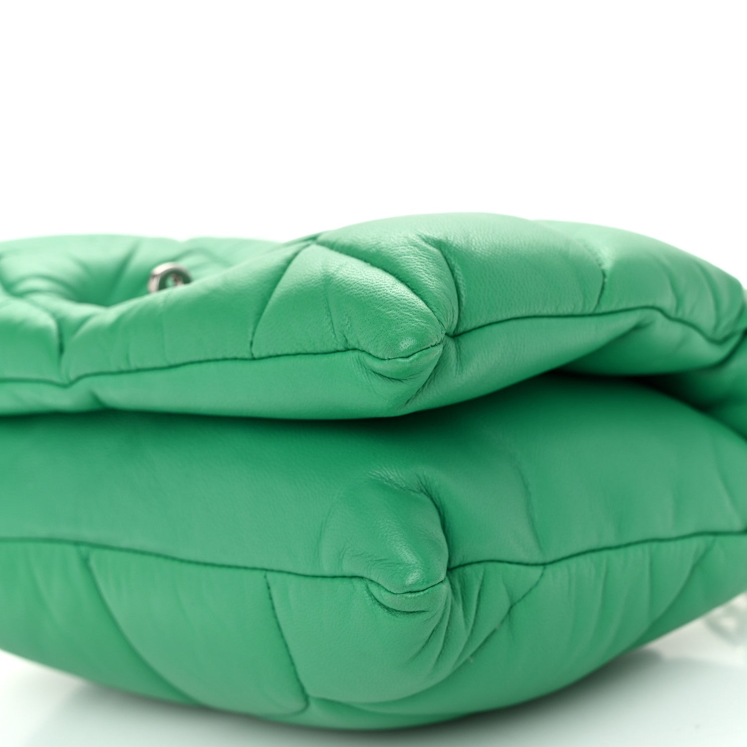 Mulberry Nappa Pillow Quilted Little Softie Bag Lawn Green 9 of 9