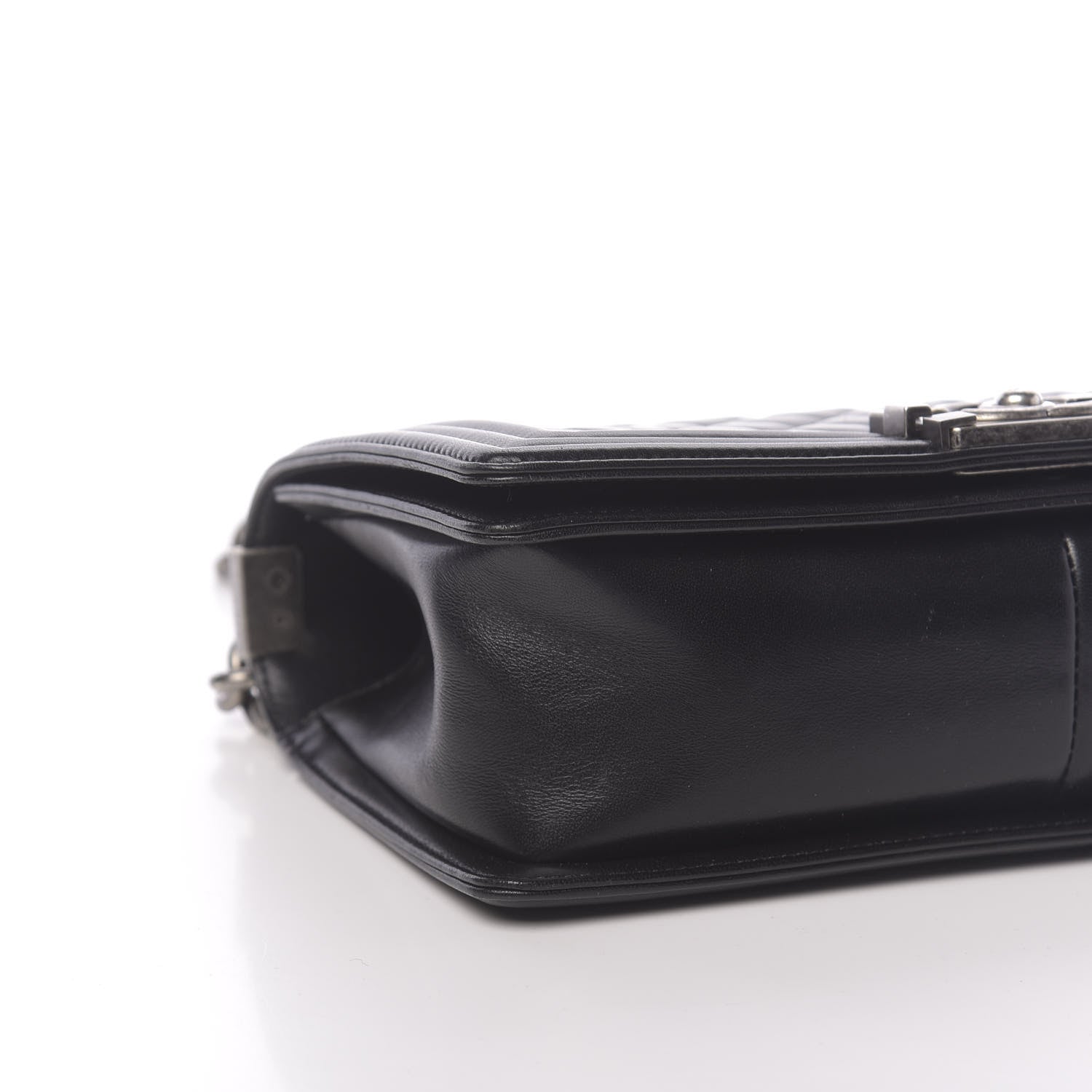 Chanel Calfskin Quilted Medium Boy Flap Black 9 of 14