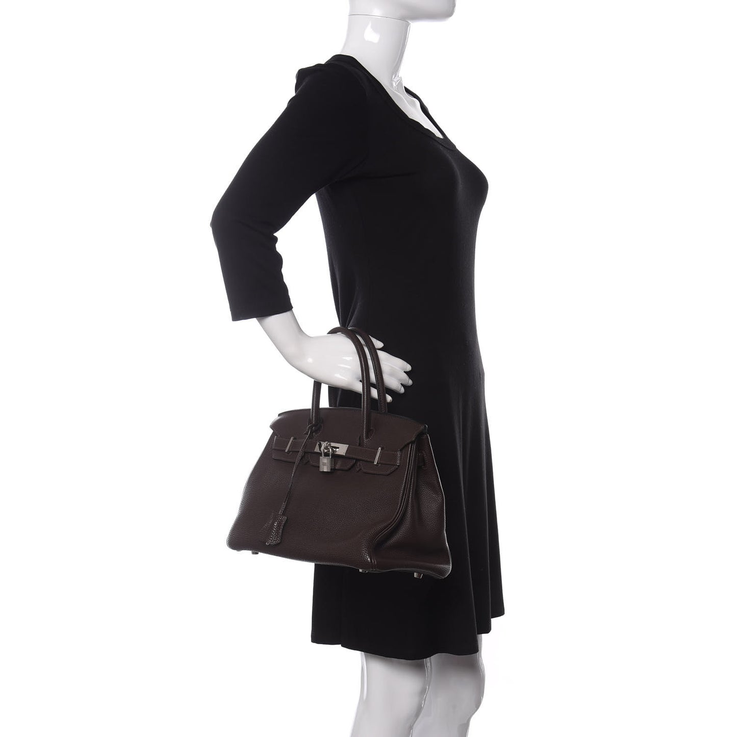 Togo Birkin 30 Chocolate