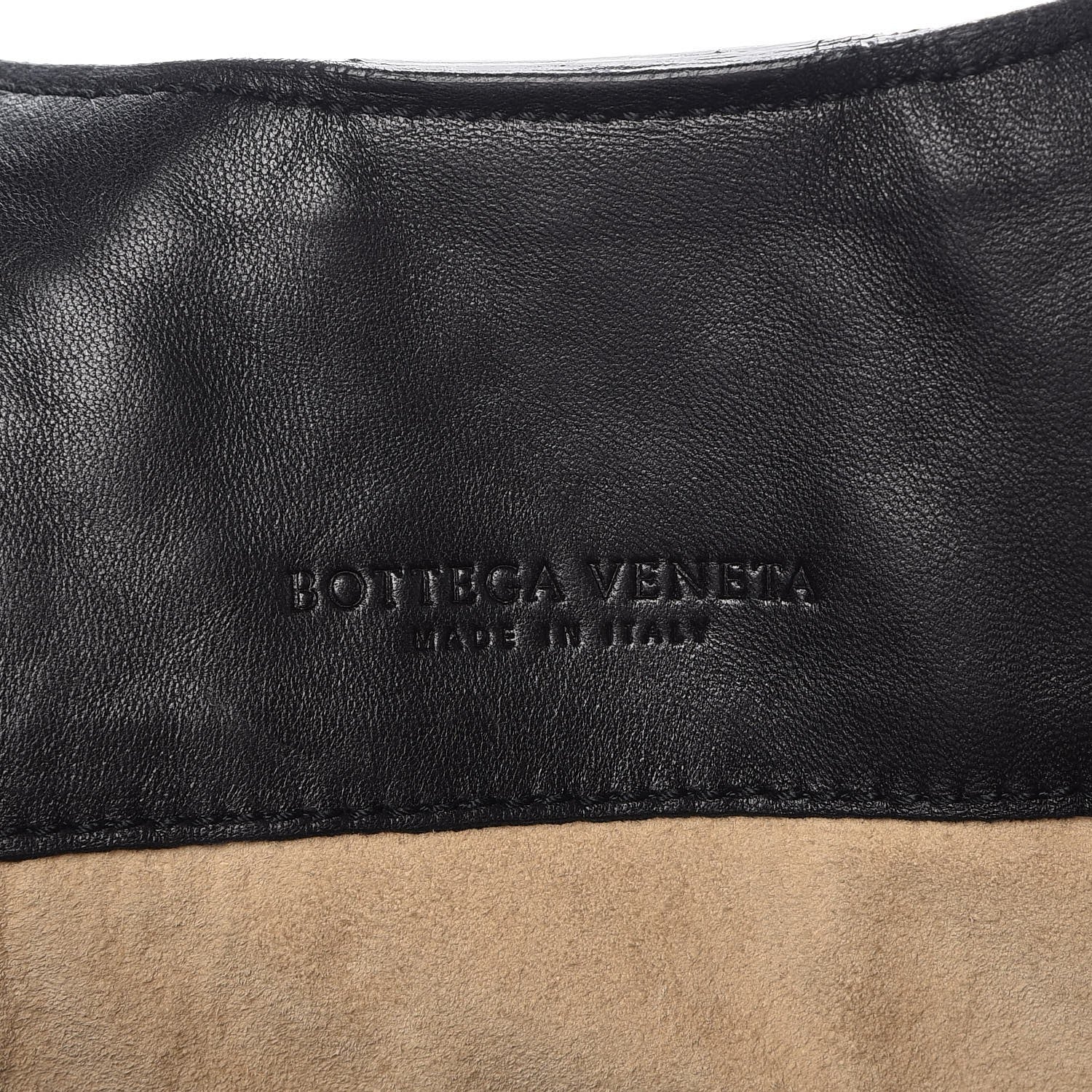 Bottega Veneta Nappa Intrecciato Shoulder Bag Black 8 of 17
