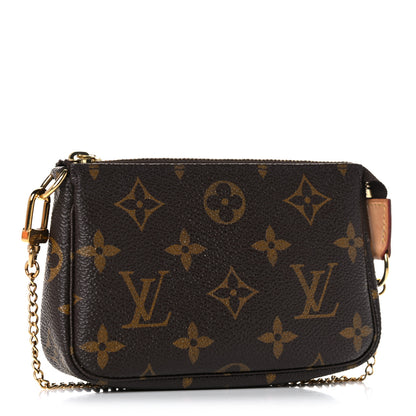 Louis Vuitton Monogram Mini Pochette Accessories 4 of 13