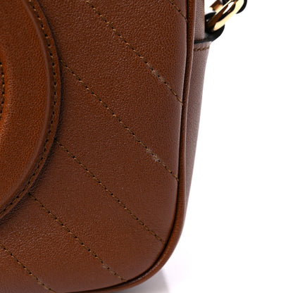 Gucci Sakai Be Green Calfskin Diagonal Stitched Small Blondie Shoulder Bag Cuir 10 of 11