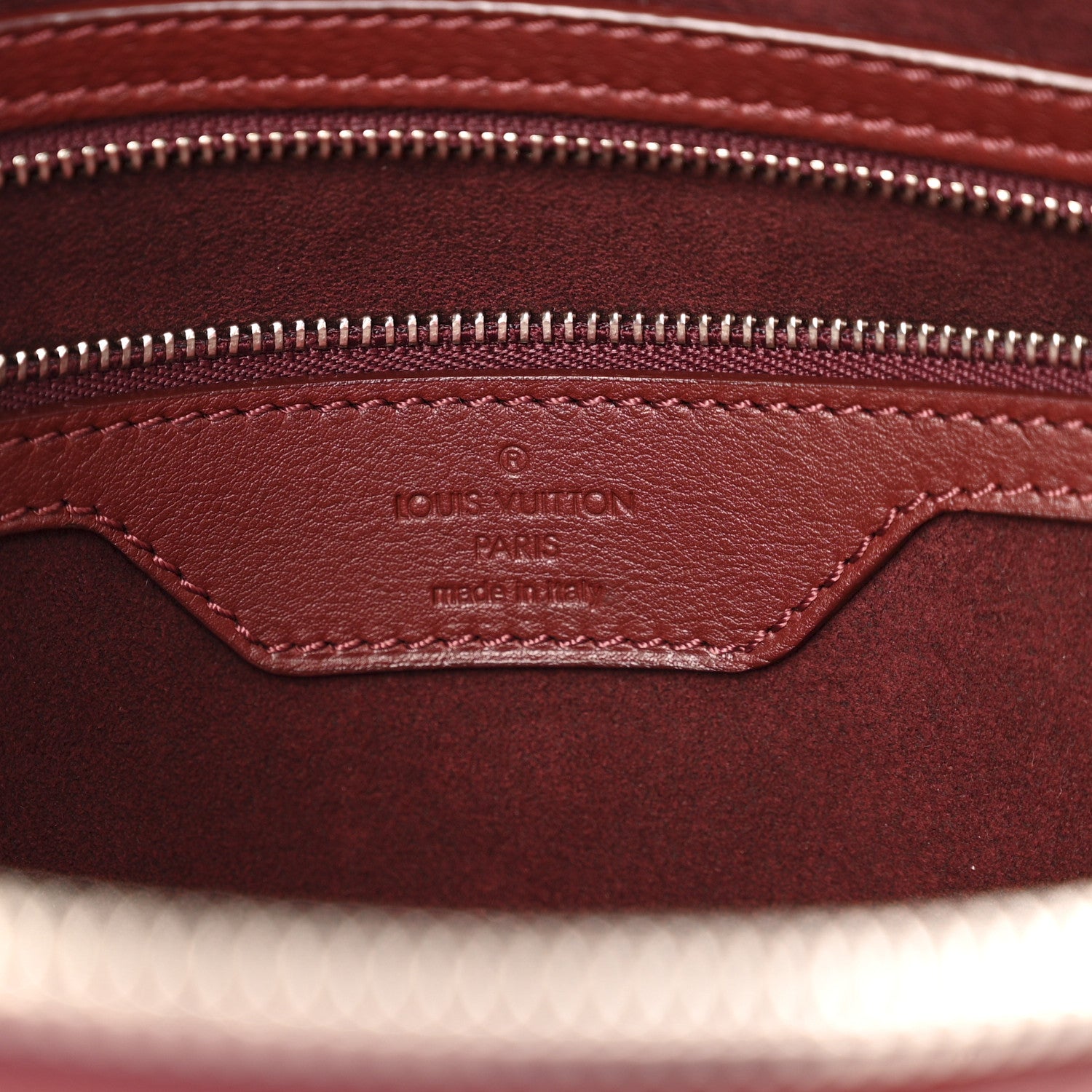 Louis Vuitton Monogram Lambskin Antheia Ixia MM Fuchsia 6 of 13