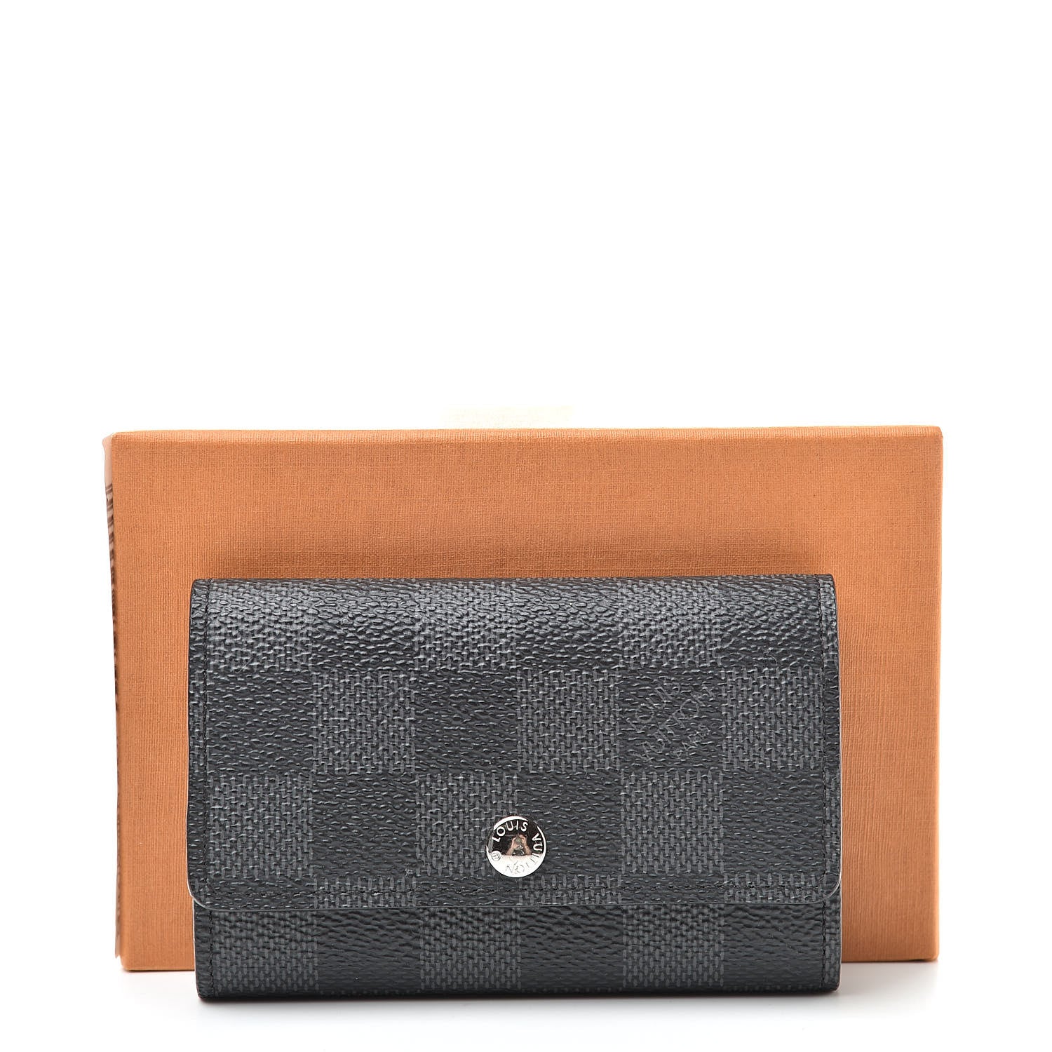 Louis Vuitton Damier Graphite Multicles 6 Key Holder 9 of 9
