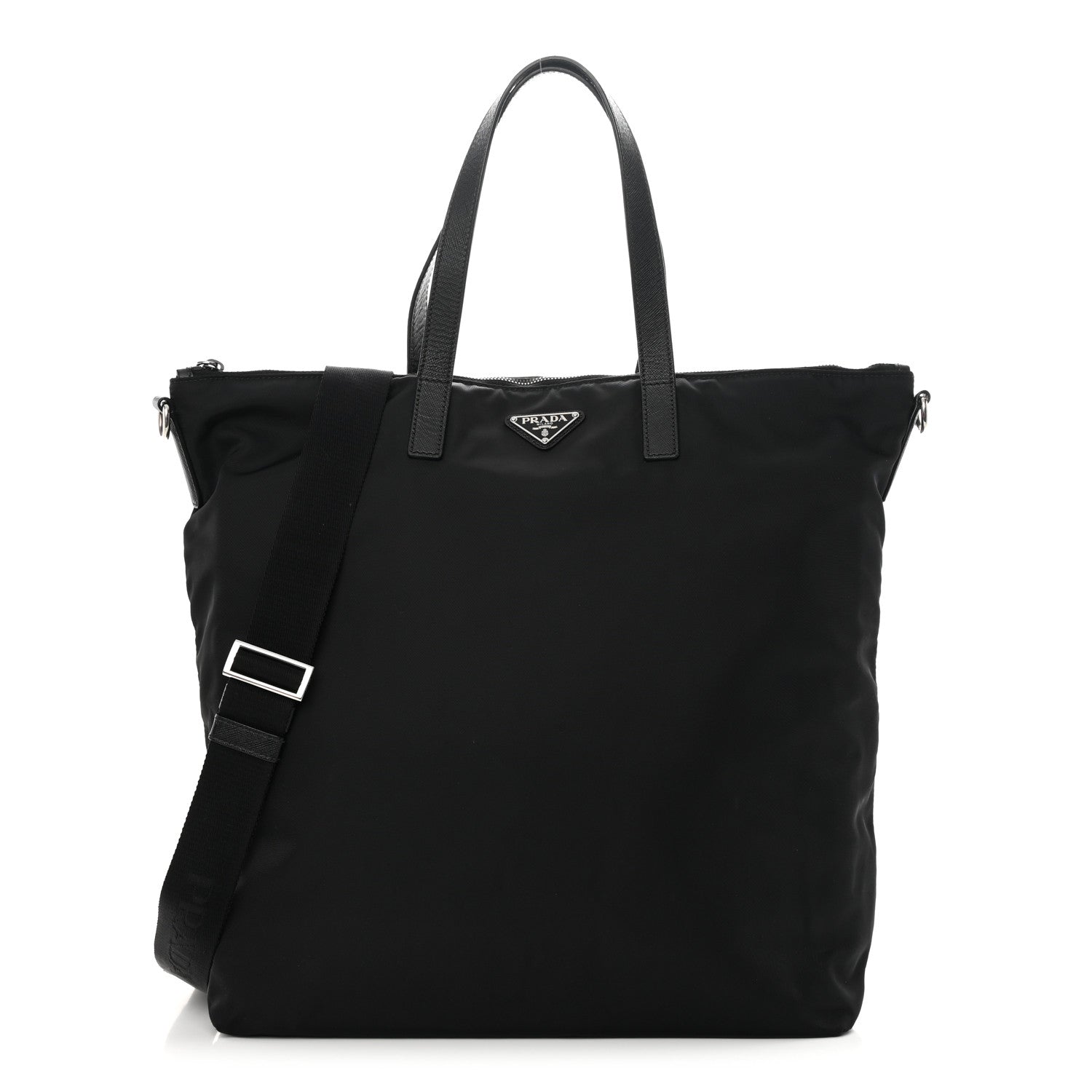 Prada Re-Nylon Saffiano Tote Black 1 of 16