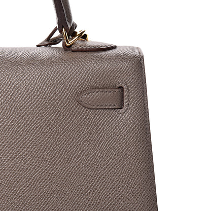 Hermes Epsom Kelly Sellier 25 Etain 31 of 40