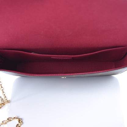 Louis Vuitton Monogram Pochette Felicie Chain Wallet Fuchsia 6 of 11