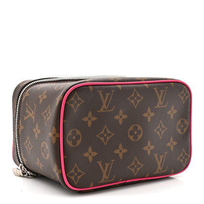 Louis Vuitton Monogram Macassar Nice Mini Pondichery Pink 4 of 6