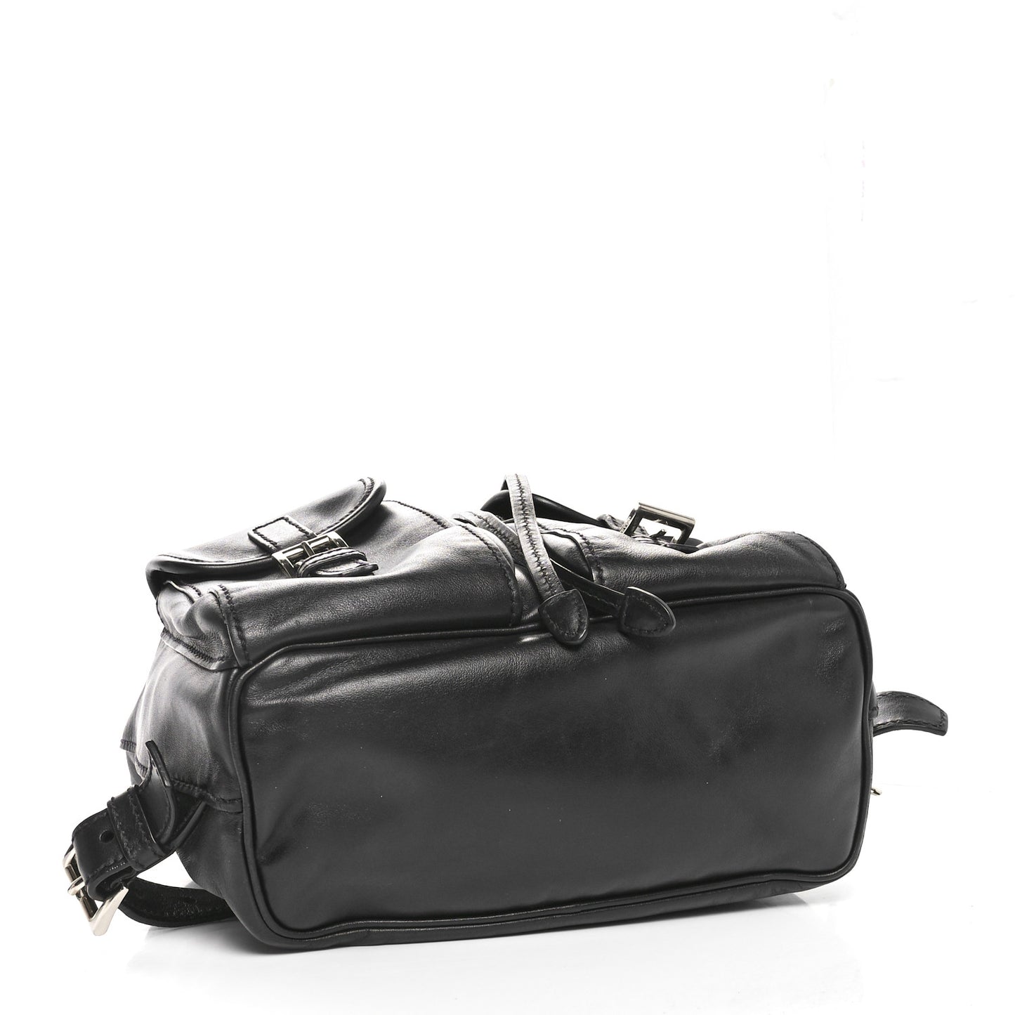 Calfskin Backpack Black