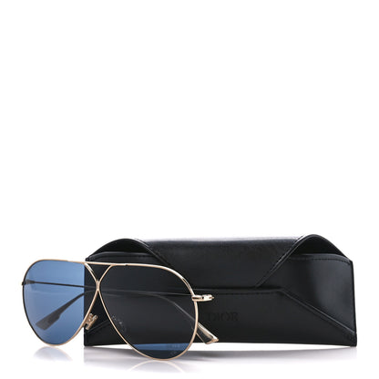 Christian Dior Metal Stellaire 3 Sunglasses Gold Blue 8 of 8