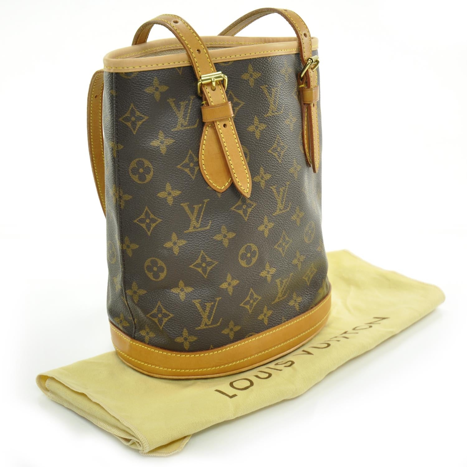 Louis Vuitton Monogram Petit Bucket 23 3 of 8