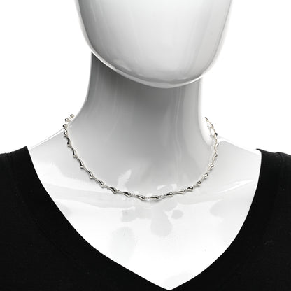Tiffany Sterling Silver Elsa Peretti Teardrop Pendant Necklace 2 of 4