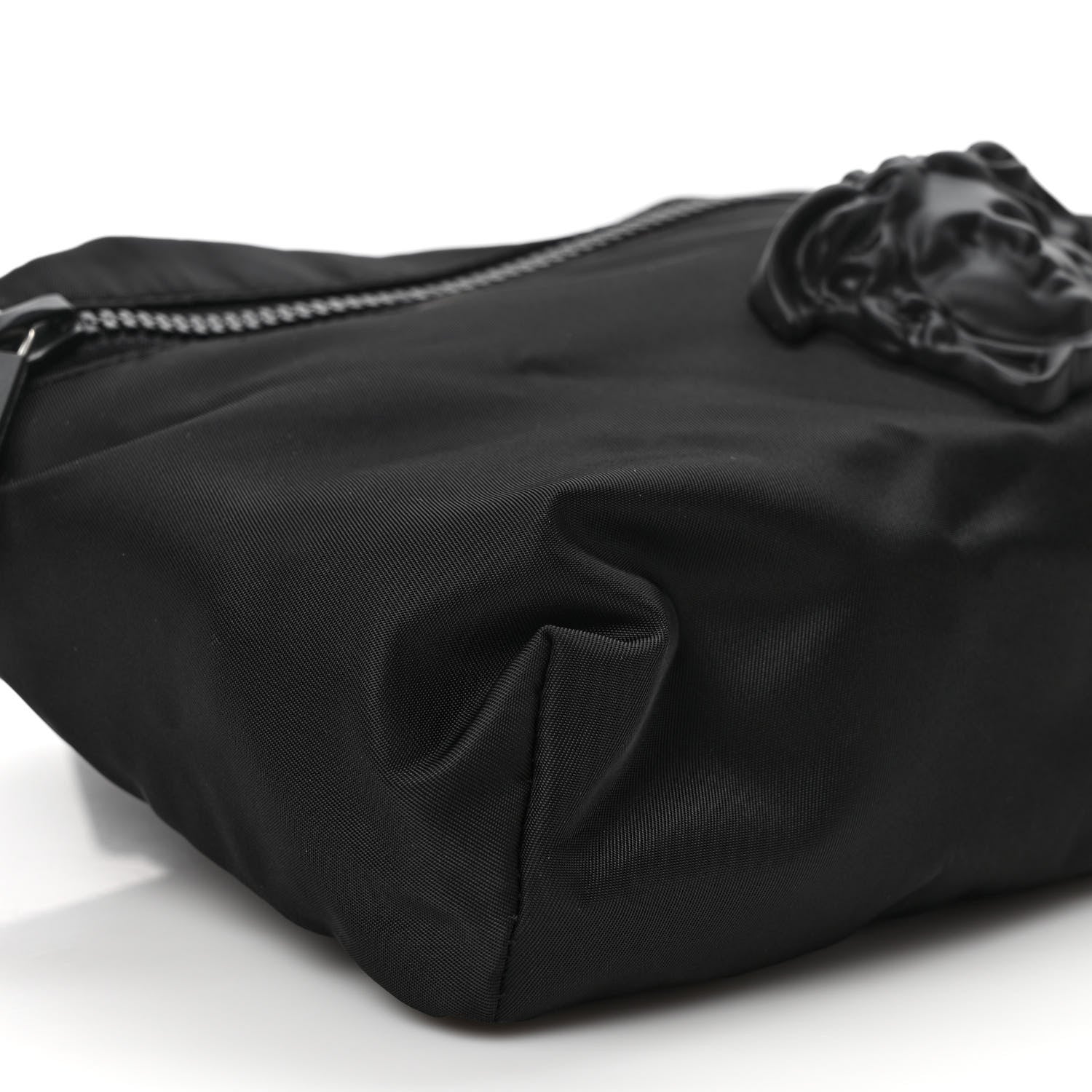 Versace Nylon Palazzo Medusa Belt Bag Black Ruthenium 8 of 9