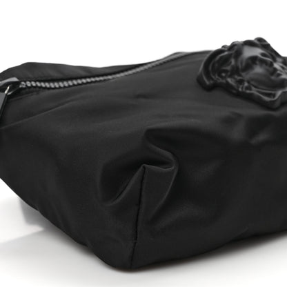 Versace Nylon Palazzo Medusa Belt Bag Black Ruthenium 8 of 9