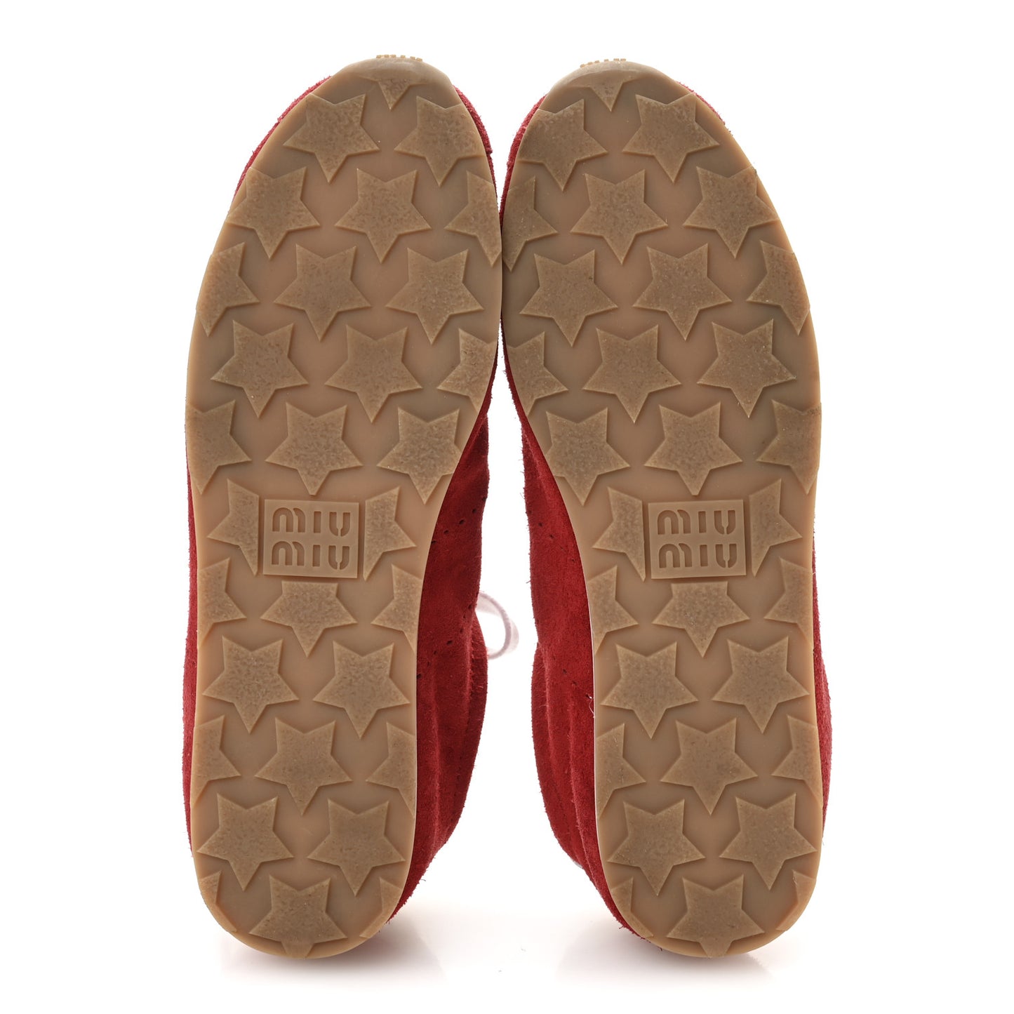 Camoscio Womens Plume Sneakers 40 Red