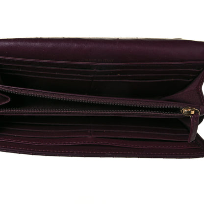 Chanel Aged Calfskin Chevron Quilted 2.55 Reissue Flap Wallet Burgundy 5 of 8