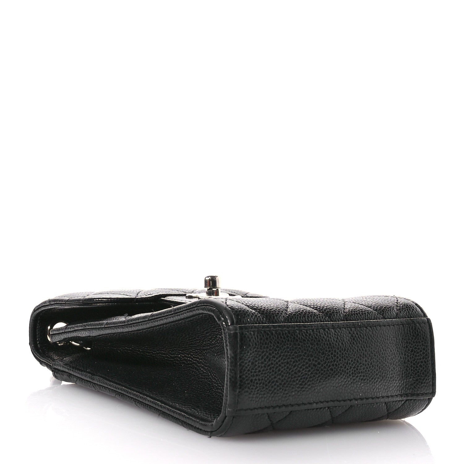 Chanel Caviar Quilted Classic Phone Holder Black 4 of 13