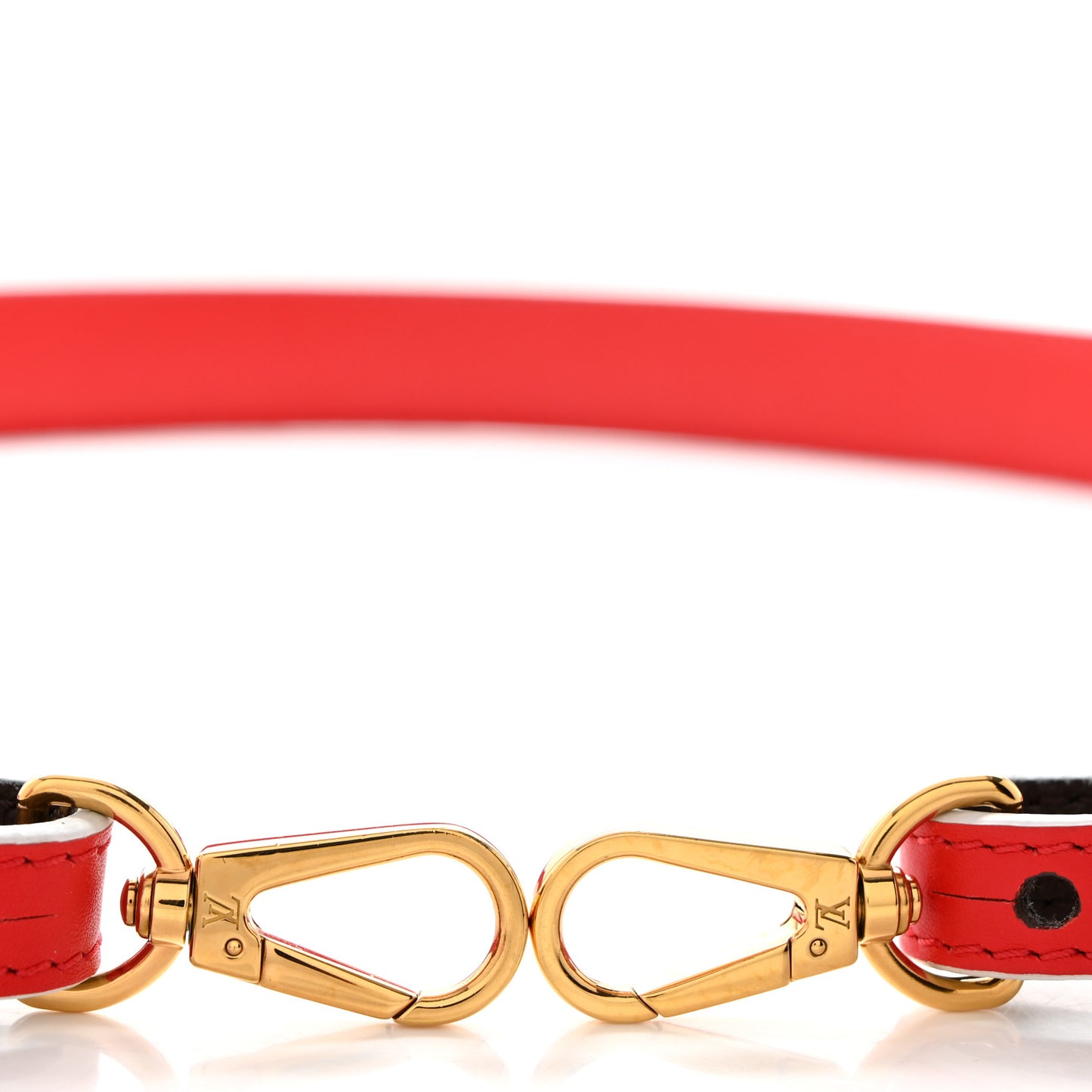 Monogram Bandouliere Shoulder Strap XL Coquelicot